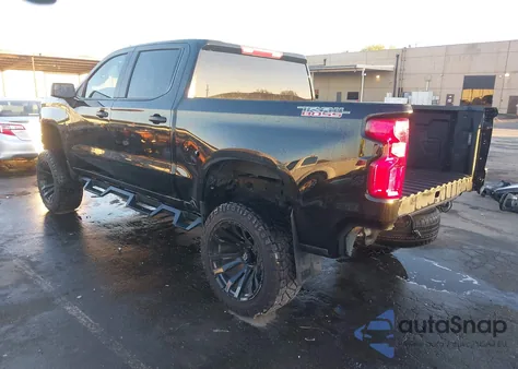 2019 Chevrolet Silverado 1500 Custom Trail Boss z USA, uszkodzony, nr VIN 1GCPYCEF1KZ380115